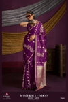 Kanthkala Indigo By Rajtex Satin Weaving Silk Wholesale Saree Suppliers In Mumbai